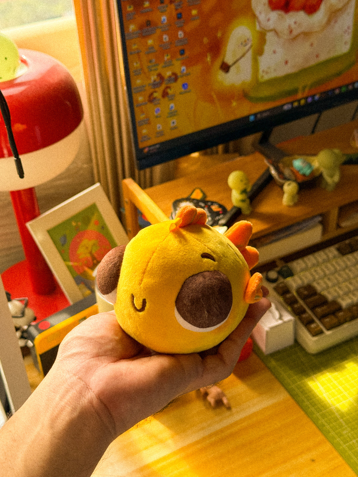 Brian Goldfish Plush Charm