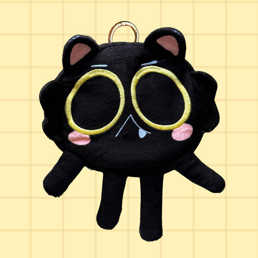 Lucky Lola Cat Plushie Pendant Pouch