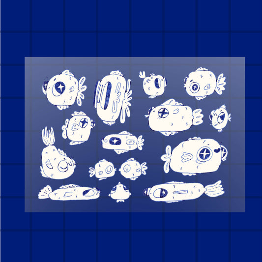 Brian Ink Doodle Journaling Sticker Sheet